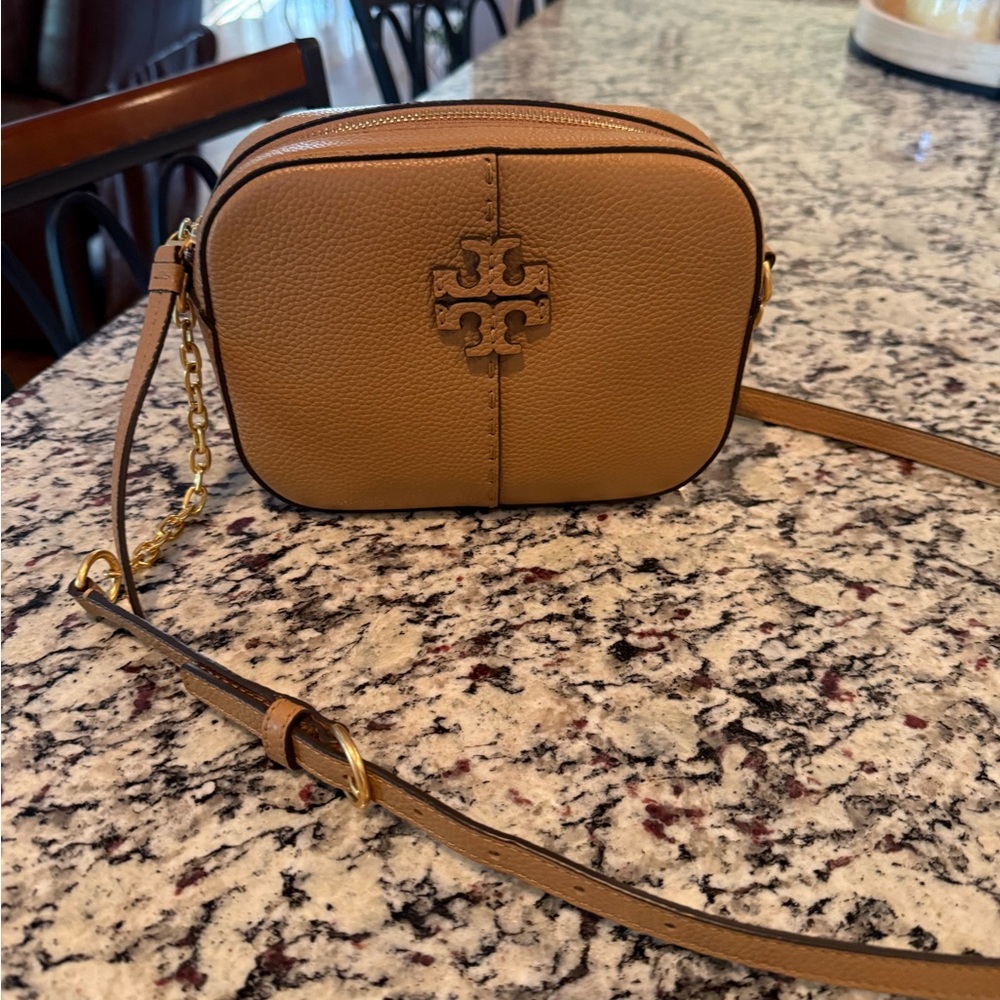 Tory Burch Tan Crossbody Bag